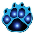 thumbnail image 1 of Pawprint Flashing Body Light Lapel Pins, 1 of 1