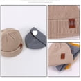 thumbnail image 6 of TELOLY Fisherman Beanie Good Ventilation Mens Beanie Hat Elastic Structure Mens Knit Hat Beige, 6 of 8