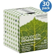 Seventh Generation 2-Ply Facial Tissue, 85 sheets, (Pack of 36)