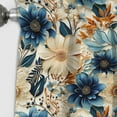thumbnail image 4 of Designart "Hibiscus Haven" Floral Blackout Curtain Single Panel, 4 of 4