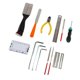 thumbnail image 3 of Juego de herramientas de reparación de guitarra ANGGREK con bolsa de almacenamiento, 3 of 8