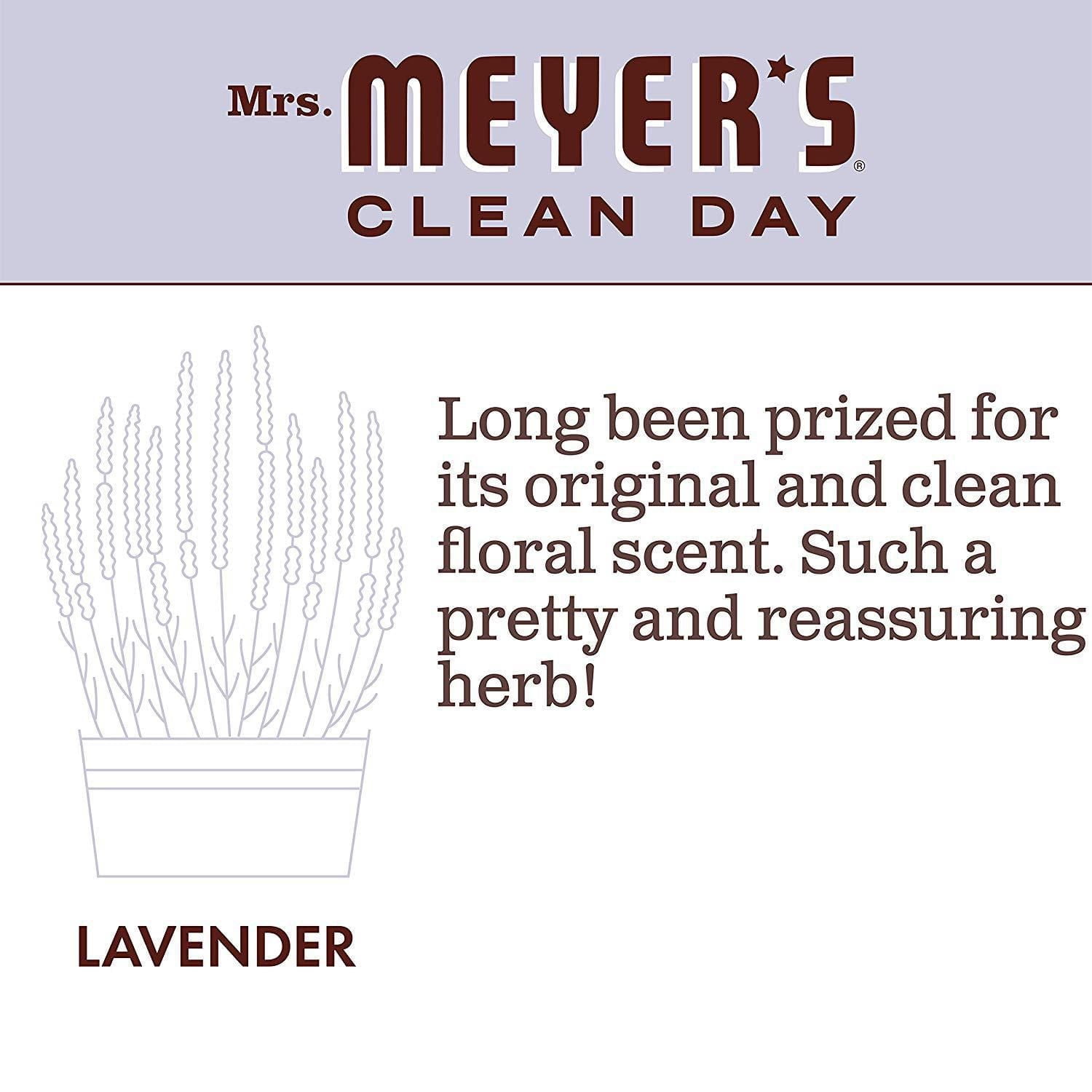 Mrs. Meyer's Clean Day Multi-Surface Concentrate All Purpose Cleaner, 946ml, Lavender, Removes stuck on dirt - 946ml