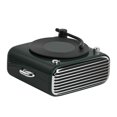 thumbnail image 2 of Haut-parleur Bluetooth Rétro Rotatif Automatique de Bureau Diffuseur d'Arôme Lecteur de Disques Vert Foncé, 2 of 6
