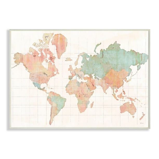 Stupell Industries Vintage World Map Green Pink Design Wall Plaque Art By Sue Schlabach Com - Stupell Home Decor Antique Maps Stupell Industries Vintage World Map Green Pink Design Wall Plaque Art By Sue Schlabach Com - Stupell Home Decor Antique Maps