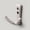 Satin Nickel, variant on Balin Designs Wren Wall Hook, Compact Metal Hanger for Home, Brushed Brass
