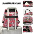 thumbnail image 3 of FORMRS Mini Backpack Purse for Women Quilted Travel Daypack Casual Shoulder Bag, Sweet Strawberry, 3 of 7