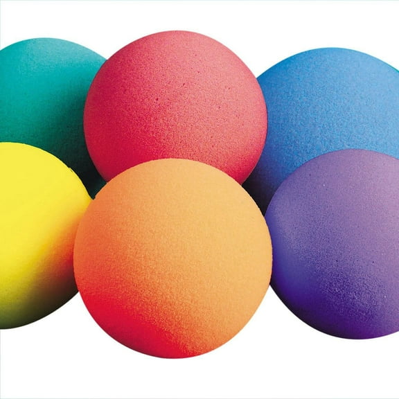 Spectrum™ Bright Foam Balls, 7" (Set of 6)