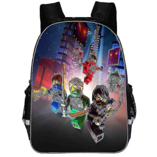 Mochilas escolares para niños, mochila de juego Ninjago para niño, mochila con impresión 3d, mochila para adolescentes, saco A Dos niños