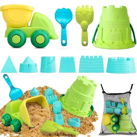Toy Life Beach Toys Toddlers Sand Toys Plastic Green