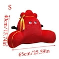 thumbnail image 5 of MOMOJIA Chinese New Year Theme Backrest Cushion Cartoon Shape Home Decors Lumbar Pillow, 5 of 15