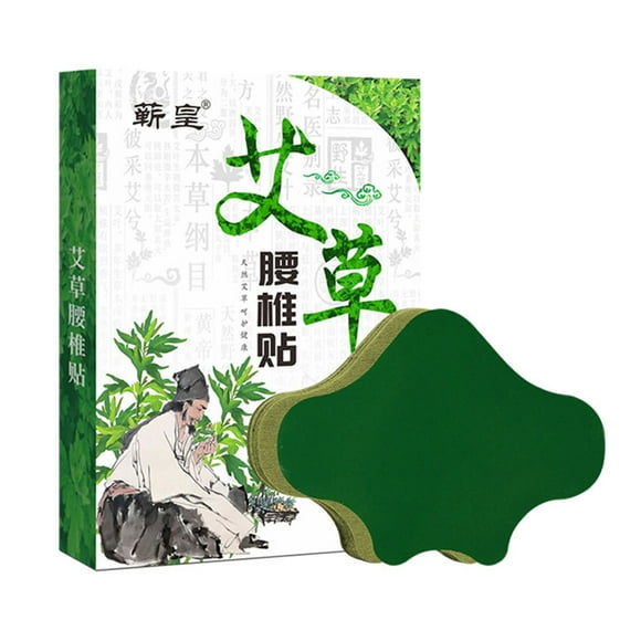 Yeacher 12Pcs Pain Relieving Patches for Back Knee Neck Shoulder Joint Body Pain Non-woven Fabric Natural Plant Back Shoulder Neck Knee Patches Disposable