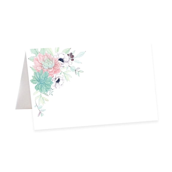 Koyal Wholesale Wild Flowers Table Place Cards Wedding 56 Pack