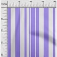 thumbnail image 2 of oneOone Polyester Spandex Medium Purple Fabric Stripes Craft Projects Decor Fabric Printed By The Yard 56 Inch Wide, 2 of 4