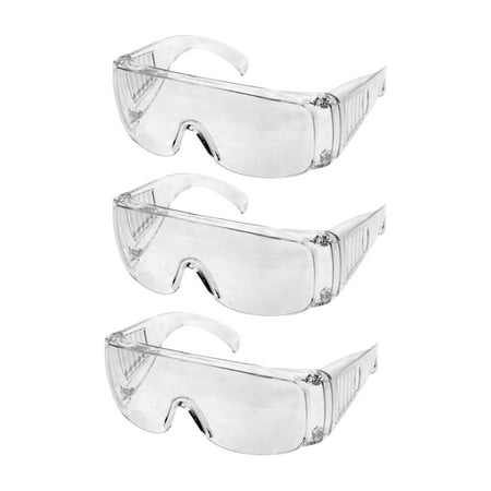 

OTG Safety Glasses | Over Eyeglasses | Anti-Fog & Scratch Resistant | Impact & Scratch Resistant