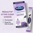 thumbnail image 4 of Pedialyte Electrolyte Powder, Grape, 8 Powder Packets, 4 of 16
