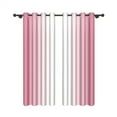 thumbnail image 3 of Lfeey Pink to White Gradient Bedroom Blackout Curtains, 42x108 inch, 2 Panels Set, 3 of 6