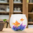 thumbnail image 4 of OUNONA Clear Acrylic Fish Tank 2pcs for Betta Fish and Turtle, Perfect for Office and Home Décor, Compact and Stylish Design, Ideal for Small Spaces and Easy Maintenance, 4 of 8