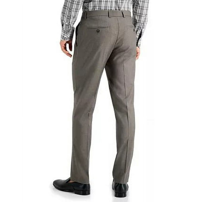 Perry Ellis Men's Slim Fit Non Iron Performance Stretch Heathered Dress Pants Gray Size 32X30 - Walmart.com Perry Ellis Men's Slim Fit Non Iron Performance Stretch Heathered Dress Pants Gray Size 32X30 - Walmart.com