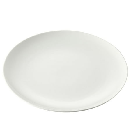

Majesty Coupe Coupe Oval Platter 10 W X 7 1/4 L X 7/8 H Bone White 4 packs