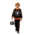 thumbnail image 4 of HAYIMI Kids Halloween Candy Bag Lightweight Spider Web Pattern With Top Handle Reusable Bucket Children Party Storage Handbag, 4 of 4