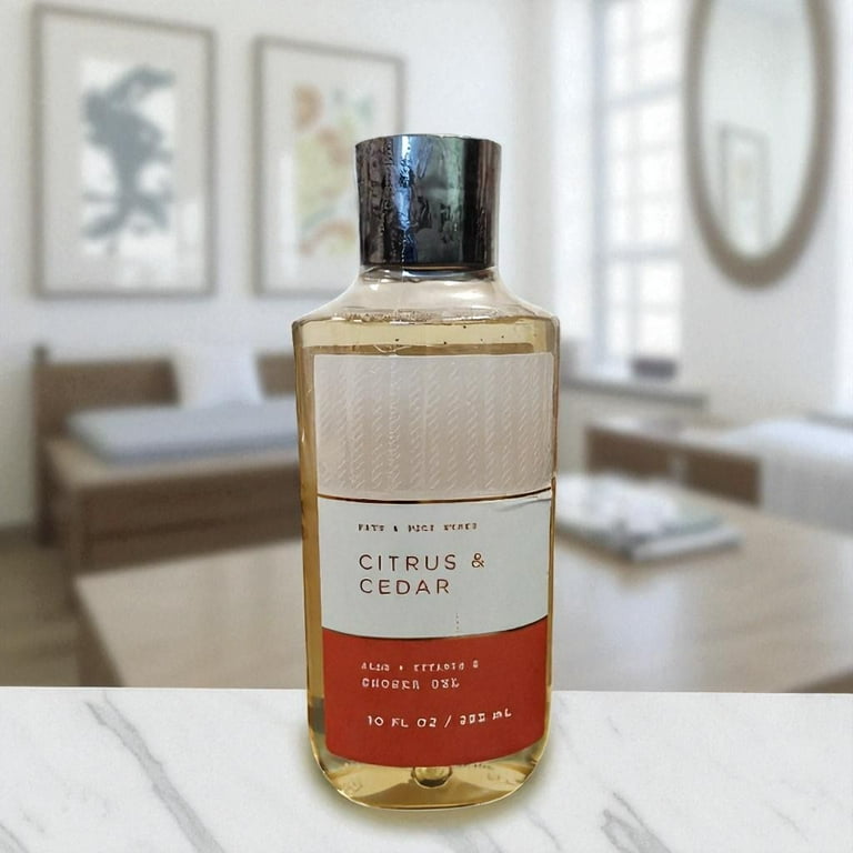 Bath and Body Works CITRUS & CEDAR Shower Gel Wash (10 FL OZ / 295