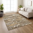 thumbnail image 6 of Addison Rugs Chantille Indoor/Outdoor Transitional Abstract Mocha Machine Washable Rectangle Rug, 10' x 14', 6 of 8