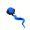 Blue, variant on Automatic Rolling Cat Toy Ball with Simulation Tail, 360° Rotatable Dual-Speed Interactive Robot Ball, Durable Plastic Entertainment Toy for All Indoor Cats