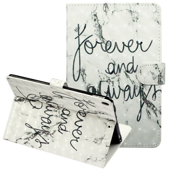 Allytech New iPad Air 3st Generation Case (2019), iPad Pro 10.5 Case, Slim Fit Flip Folio Stand Magnetic Smart Cover Auto Sleep Wake Cards Slots Case for Apple iPad Pro 10.5, Air 3,Forever