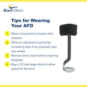 WalkOn Flex AFO L1951 - Dynamic Brace for Foot Drop & Ankle Stability