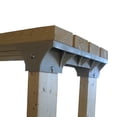 thumbnail image 1 of 2x4basics 90118 Custom Shelving and Storage System Shelflinks, Sand, 6 Pack, 1 of 1
