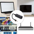 thumbnail image 3 of LAN Ethernet Network RJ45 Conector Splitter 3 en 1 Portable para CAT 8/CAT7, 3 of 9