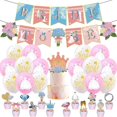 thumbnail image 1 of Bride to Be Party Supplies Includes Bride To Be Banner, Balloons, Cake Topper, Cupcake Toppers, Wedding Decor Kits for Bridal, 1 of 4
