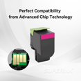 thumbnail image 2 of Cartouche de Toner Magenta Compatible Lexmark 78C10M0 par Superink, 2 of 6