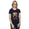 thumbnail image 2 of Elf Womens OMG Santa Cotton T-Shirt, 2 of 5