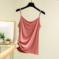 thumbnail image 2 of Lindreshi Tank Tops for Women Women's Round Neck Vest Thin Solid Sleeveless Bottom Shirt Slim Fitting and Slimming Top, 2 of 3
