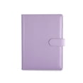 thumbnail image 1 of Matsuzay Cuaderno de papel de cuero Oficina Estudiantes Horario Diario Libro de notas Papelería Bloc de notas Hogar Escuela Aula Marcador cartulina Violeta, 1 of 6
