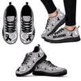 thumbnail image 1 of Zapatillas deportivas de moda de la marca Black Ribbon Design, zapatillas informales para la prevención de trastornos del sueño y pandillas, zapatillas planas grises., 1 of 6