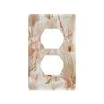 thumbnail image 3 of IAUYY Retardant PC Material Toggle Switch Switch Plate Covers Easy DIY Installation with Screws Light Switch Cover Plate Beige Tropical Flowers, 3 of 9