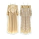 thumbnail image 1 of Vestido amarillo Padme Amidala de XCDAHAIL para mujer, para cosplay, talla S, 1 of 7