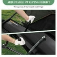 thumbnail image 6 of QinaQin Trailer Lawn Sweeper, 48/50 Inches Wide, 25 Cubic Feet Capacity, Heavy-Duty Leaf and Grass Clipping Collector, with Tipping Rope, Adjustable Sweeping Height, 6 of 6