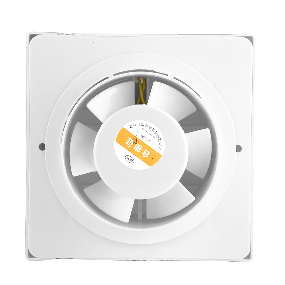 Mgaxyff Bathroom Exhaust Fan,15W 220V Wall Mounted Exhaust Fan Low Noise Home Bathroom Kitchen Garage Air Vent Ventilation