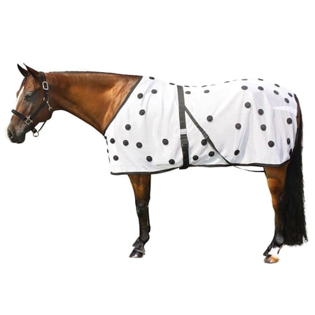 Dura-Tech Magnetic Horse Sheet | 90 Unipolar Magnets | Color White | Size 82