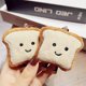 thumbnail image 4 of Toast bread keychain cartoon plush doll pendant keychain Char - Keychains - Bag Charms - Plush Keychain, 4 of 5