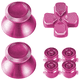 thumbnail image 2 of Botones de metal para Dual Shock, Thumbsticks de metal de aluminio Empuñadura analógica y botones de bala para controlador PS4 Xemadio 2033366-5, 2 of 9