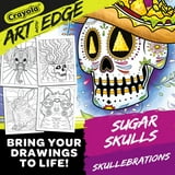 Crayola Sugar Skulls Coloring Book, Volume 3, Teen Coloring, 40 Pages ...