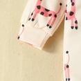 thumbnail image 6 of Youmylove Baby Girls Boys Ear Giraffe Print Autumn Long Sleeve Hooded Romper Jumpsuit Clothes Girl Bodysuit Long Sleeve, 6 of 9