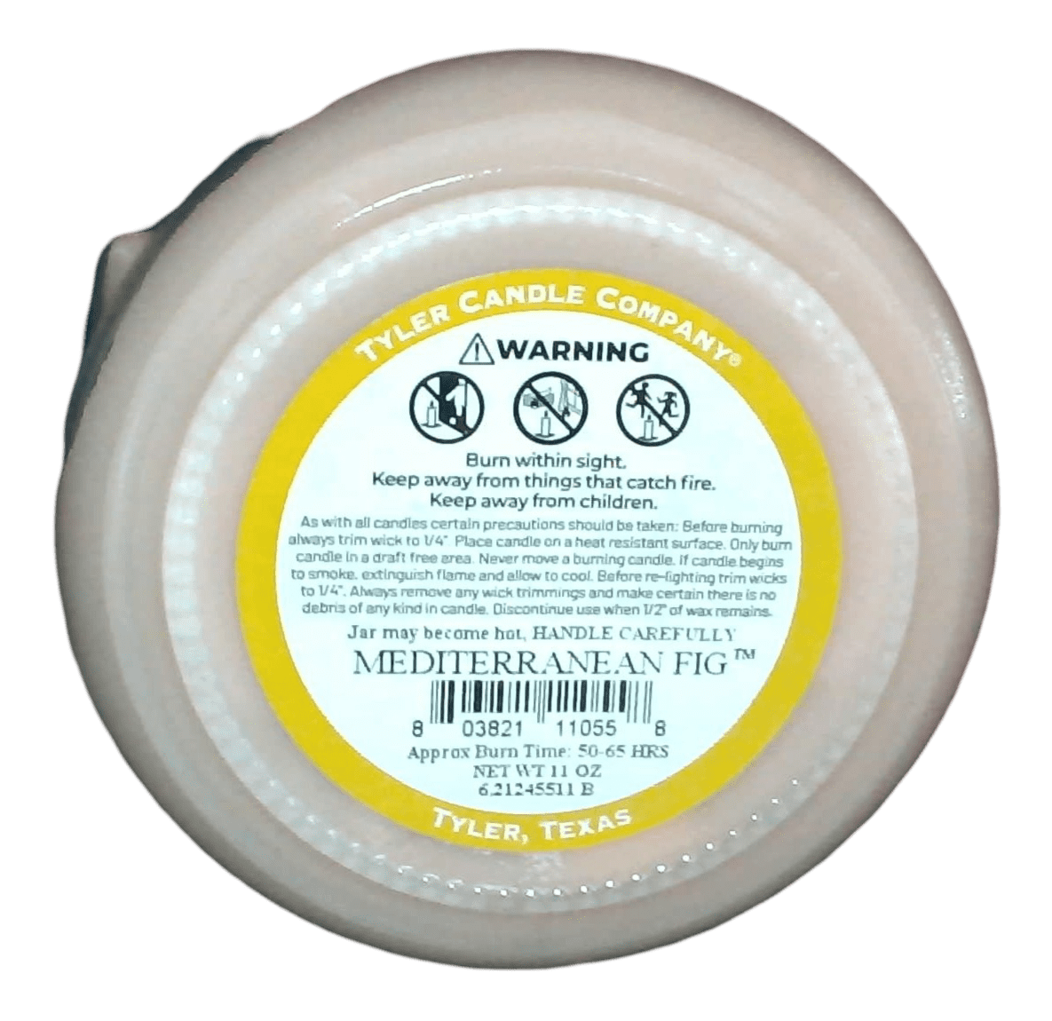 Tyler Candles - Mediterranean Fig Scented Candle - 11 Ounce 1 Wick Candle