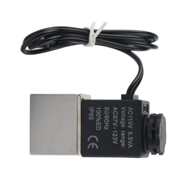 2 Válvula De 1/8in NPT Válvula Eléctrica Solenoide De Agua CONECTA RÁPIDA Válvula De Agua Del Purificador Normalmente Cerrar Para Filtros De Agua