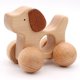 thumbnail image 1 of Los bebés aprenden a gatear, agarrar, juguete de madera de haya, coche de madera, coche para cachorros, molares de madera ShuxiuWang 9024715368850, 1 of 1