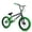 Black Green, variant on Elite BMX Bicycle 20” Freestyle Bike - Stealth Black Ideal for Ages 7 to 18 Years